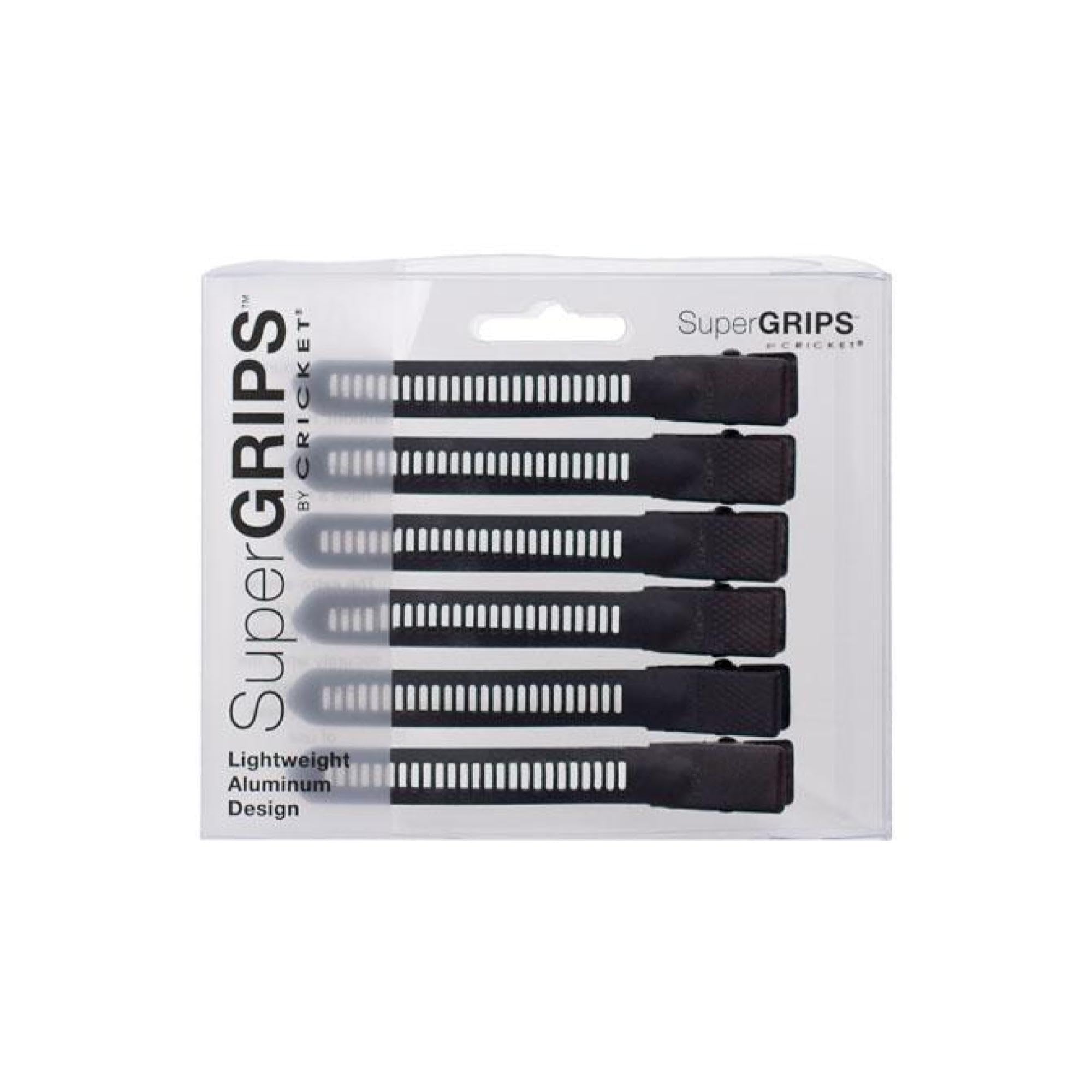 Cricket Super Grip Clips, Black
