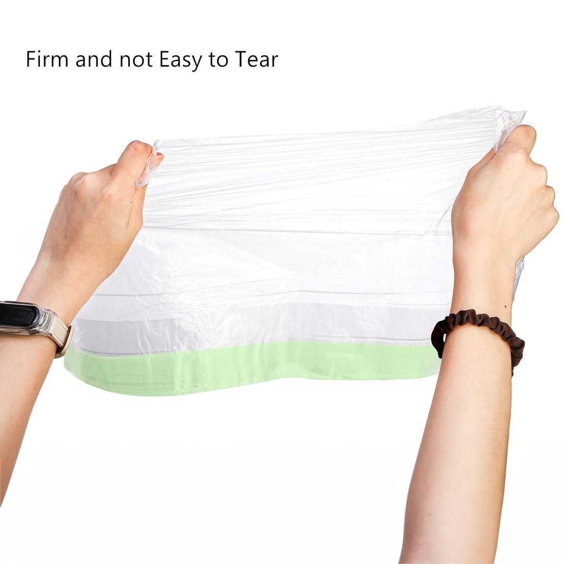 Tebery 100 Pack Portable Potty Chair Liners with Drawstring, Potty Bags Potty Liners Disposable for Baby Toilet Potty Training Seat