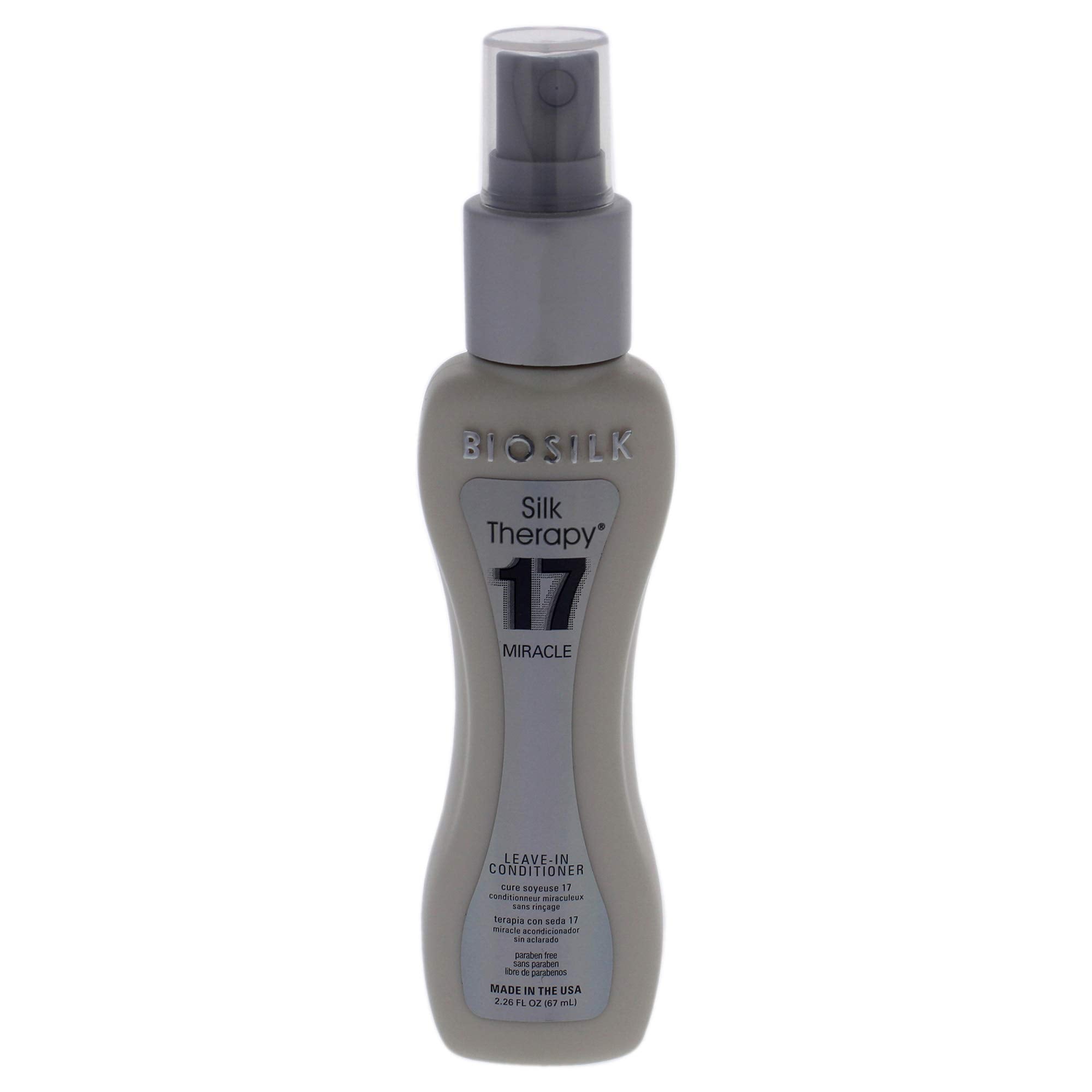 BioSilk Silk Therapy 17 Miracle Spray Leave-In Conditioner - 2.26oz Travel Size