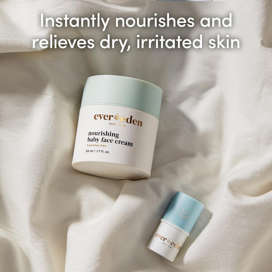 Evereden Baby Lip Balm, 0.14 oz | Clean Baby Care | Non-toxic and Fragrance Free Baby Skincare