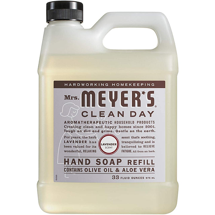 Earth Friendly, Mrs. Meyers Liquid Hand Soap Refill 33 Oz Lavender Scent- (2 pack)