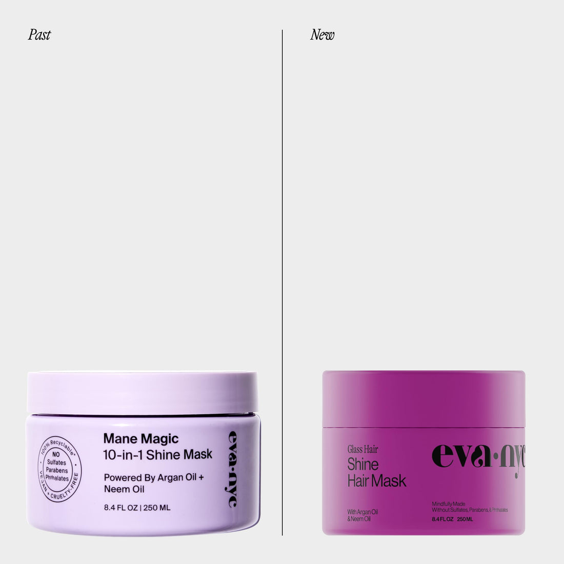 Eva NYC Glass Hair Shine Hair Mask, 8.4 fl oz