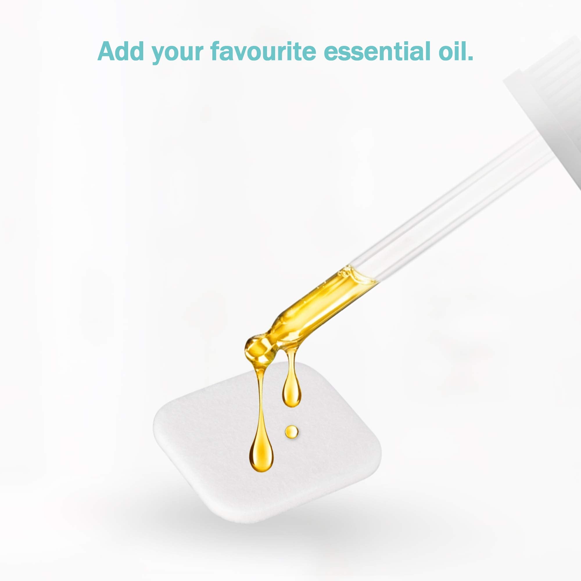 Aromatherapy Cotton Pads for EZBASICS facial steamer 100 Pcs