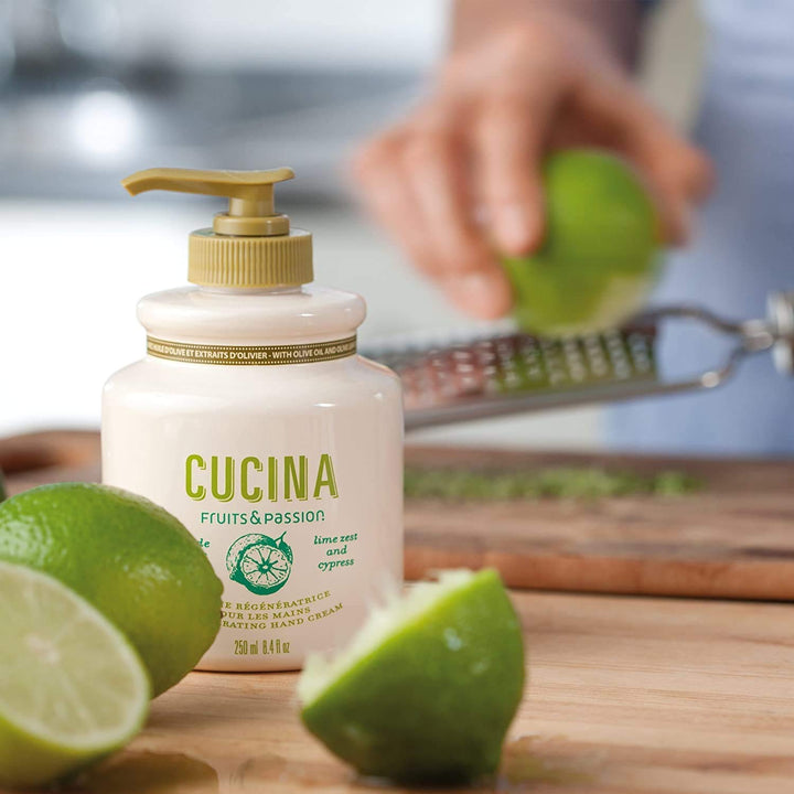 Fruits & Passion Cucina Regenerating Hand Cream Sanguinelli Orange and Fennel - 5 Oz / 150ml