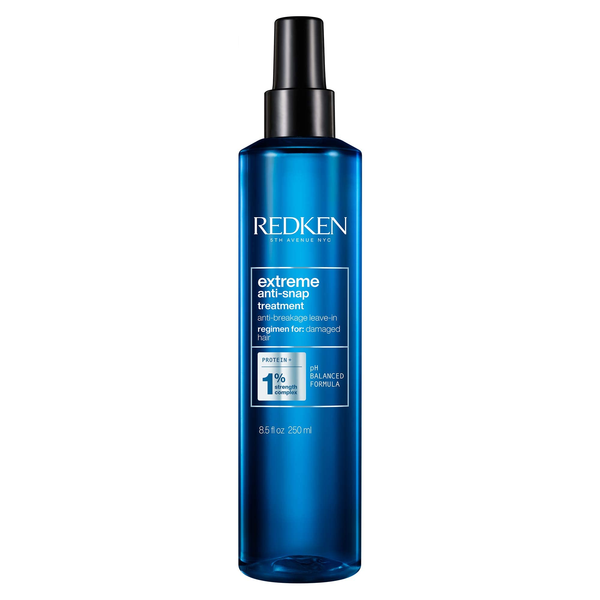 Redken Extreme Anti-Snap Anti-Breakage Leave-In Treatment | for Distressed Hair | Fortifies & Helps Reduce Breakage | Infused with Proteins | Updated Packaging | 8.5 Fl. Oz.