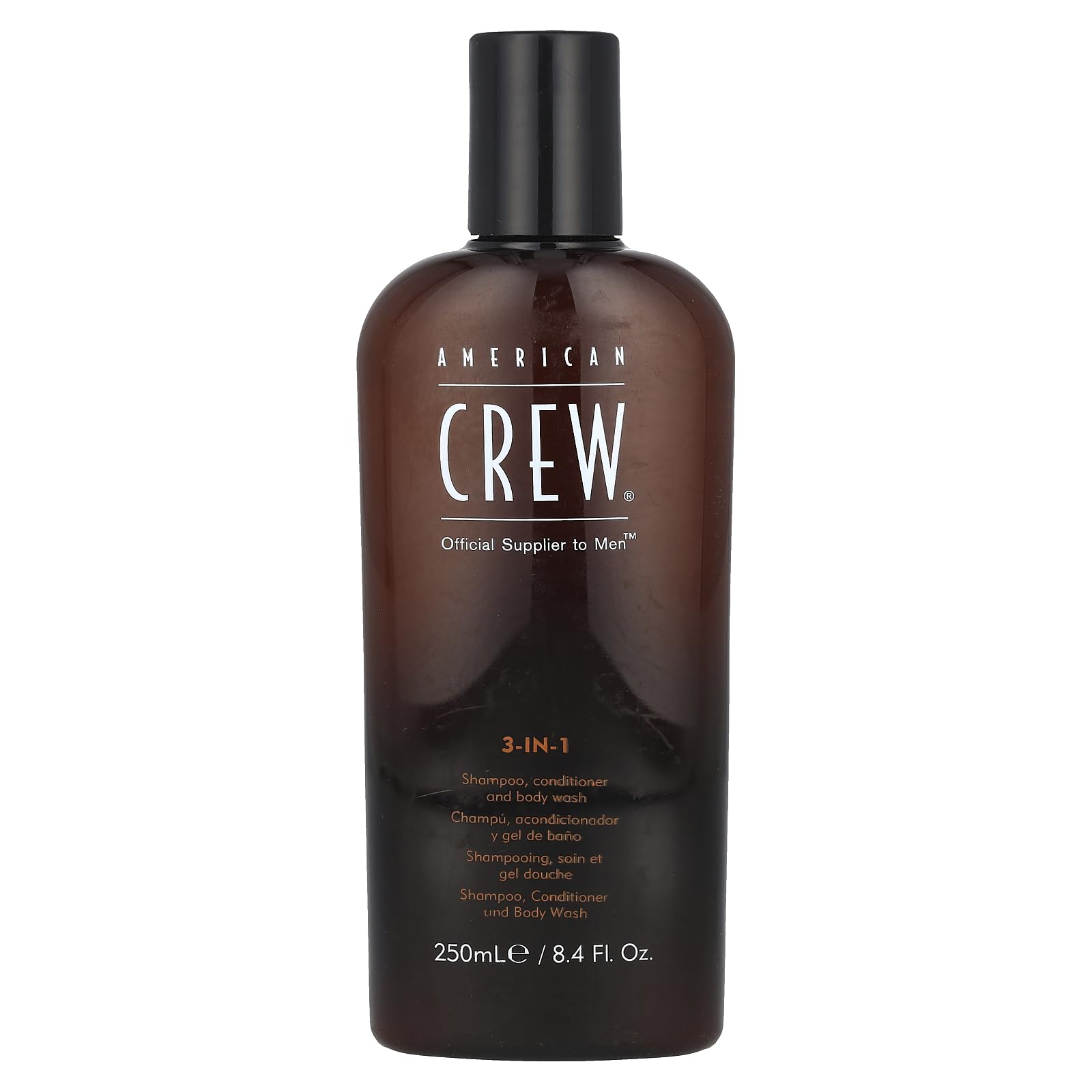 American Crew 3-in-1 Shampoo, Conditioner, Body Wash, 8.45 Ounce