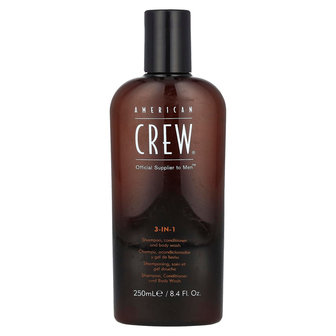 American Crew 3-in-1 Shampoo, Conditioner, Body Wash, 8.45 Ounce