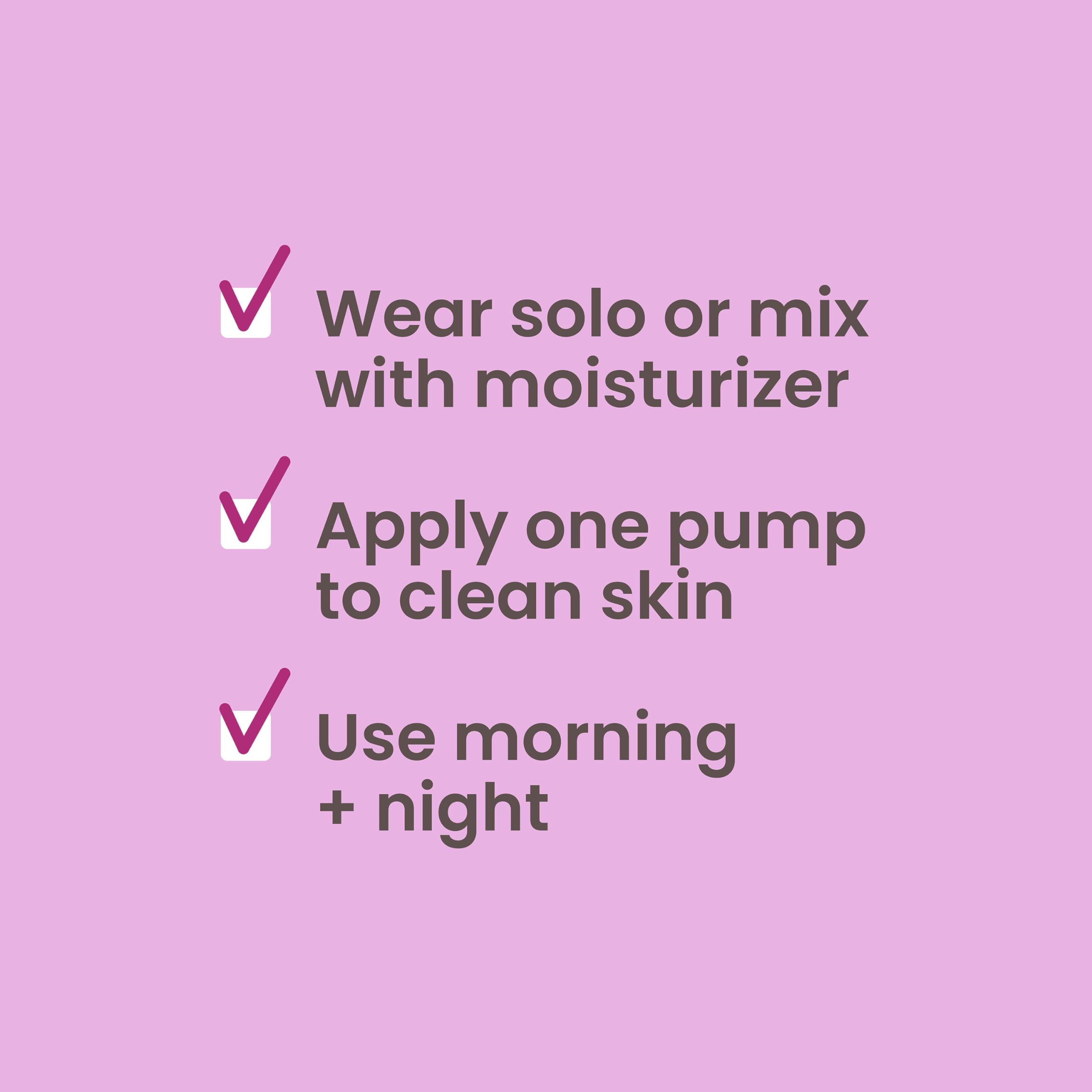 Burt's Bees Firming Collagen Face Serum, Natural Origin Retinol Alternative Improves Skin Texture & Supports Anti-Aging, with Bakuchiol, Lightweight - Firming Booster (1 oz)