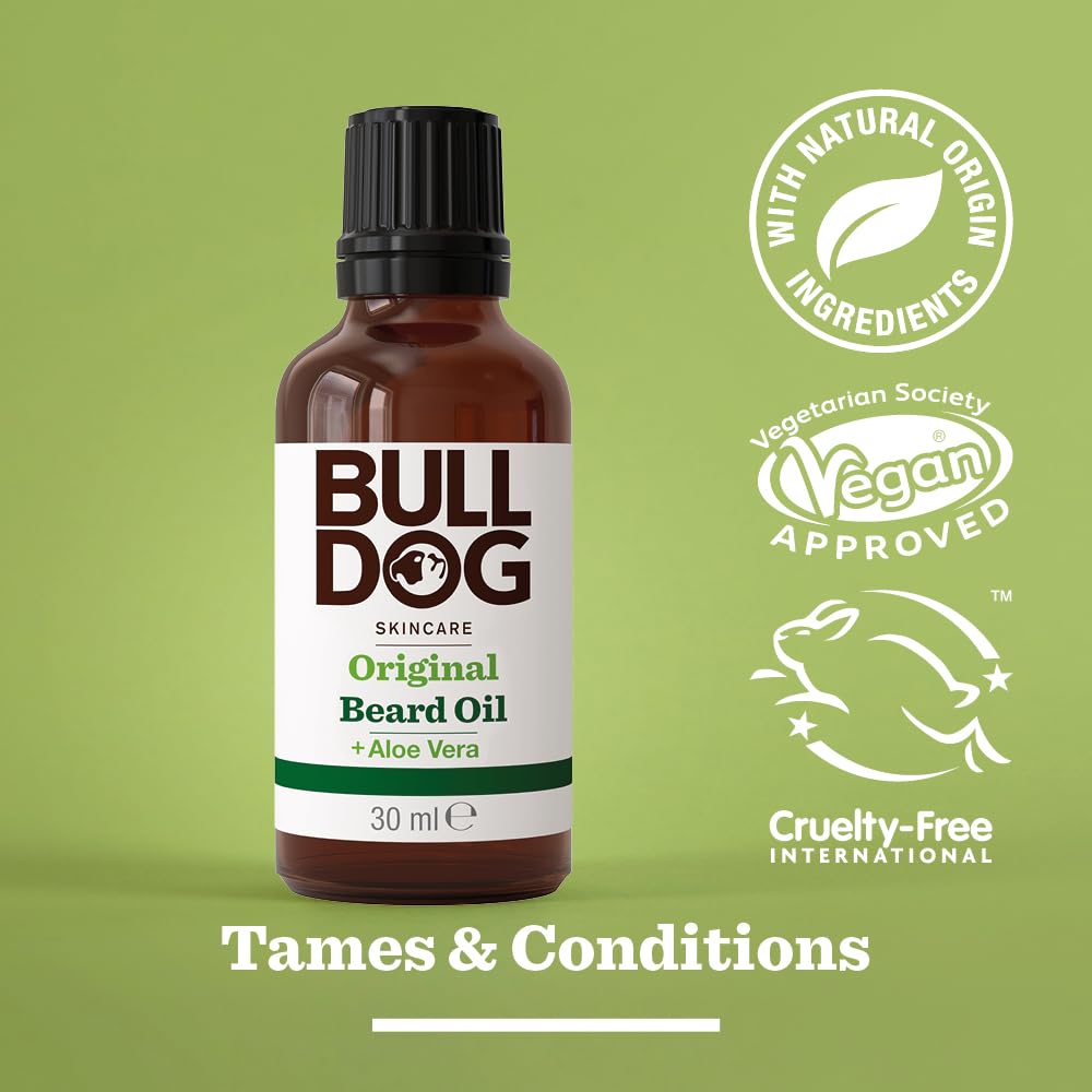 BULLDOG ORIGINAL BEARD OIL 30ML by Bulldog