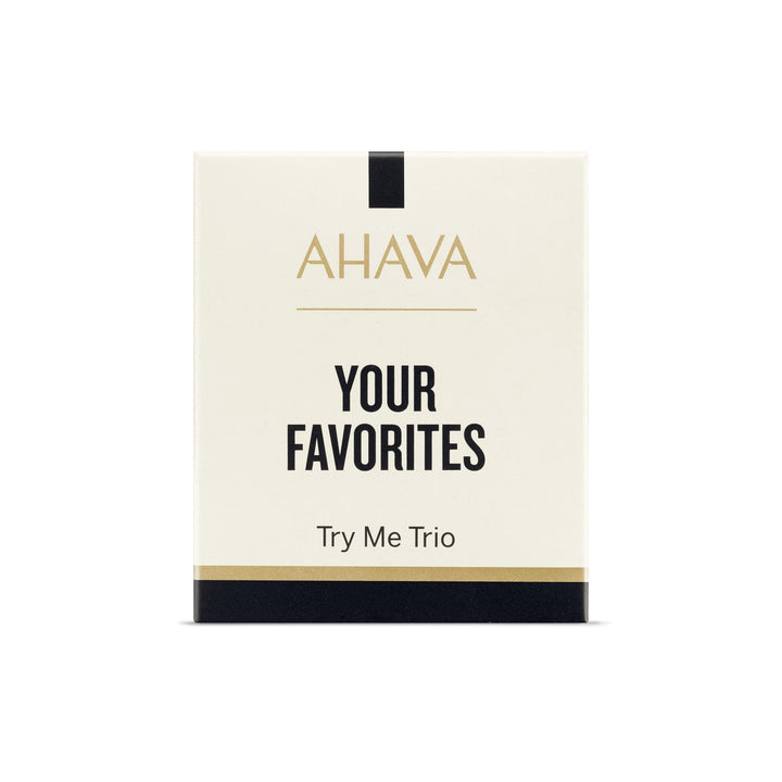 AHAVA Your Favourites Sachet Kit- OsmoterTM Concentrate Hydrating Cream 3ml, Extreme Eye Cream 2ml & Hyaluronic Acid Serum 3ml- Hydrates, Firms & Maintains Moisture Level, Reduce Wrinkles with Osmoter