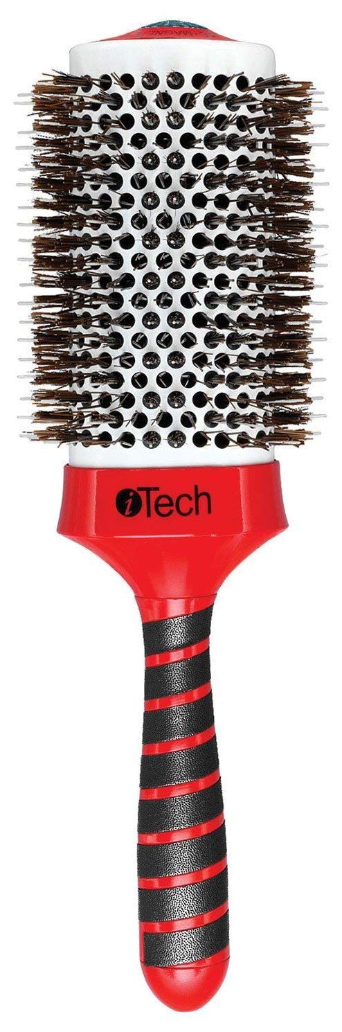iTech 3 1/4 Magnetic Tourmanline Boar and Nylon Brushes #76500
