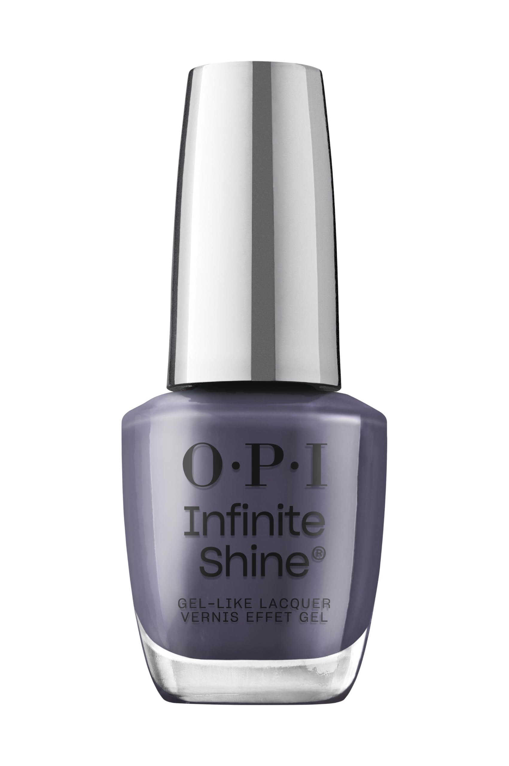 OPI Infinite Shine Less is Norse | Opaque Dark Blue Crème Long Wear Gel Like Nail Polish | Vegan, Long Lasting, Streak Free