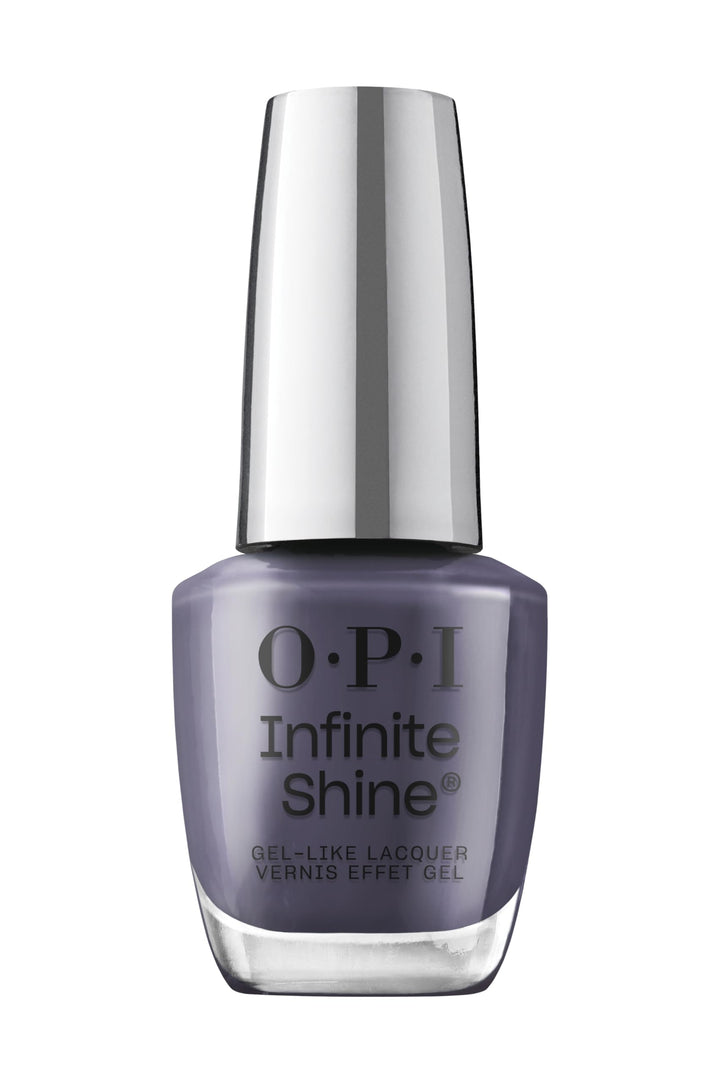 OPI Infinite Shine Less is Norse | Opaque Dark Blue Crème Long Wear Gel Like Nail Polish | Vegan, Long Lasting, Streak Free