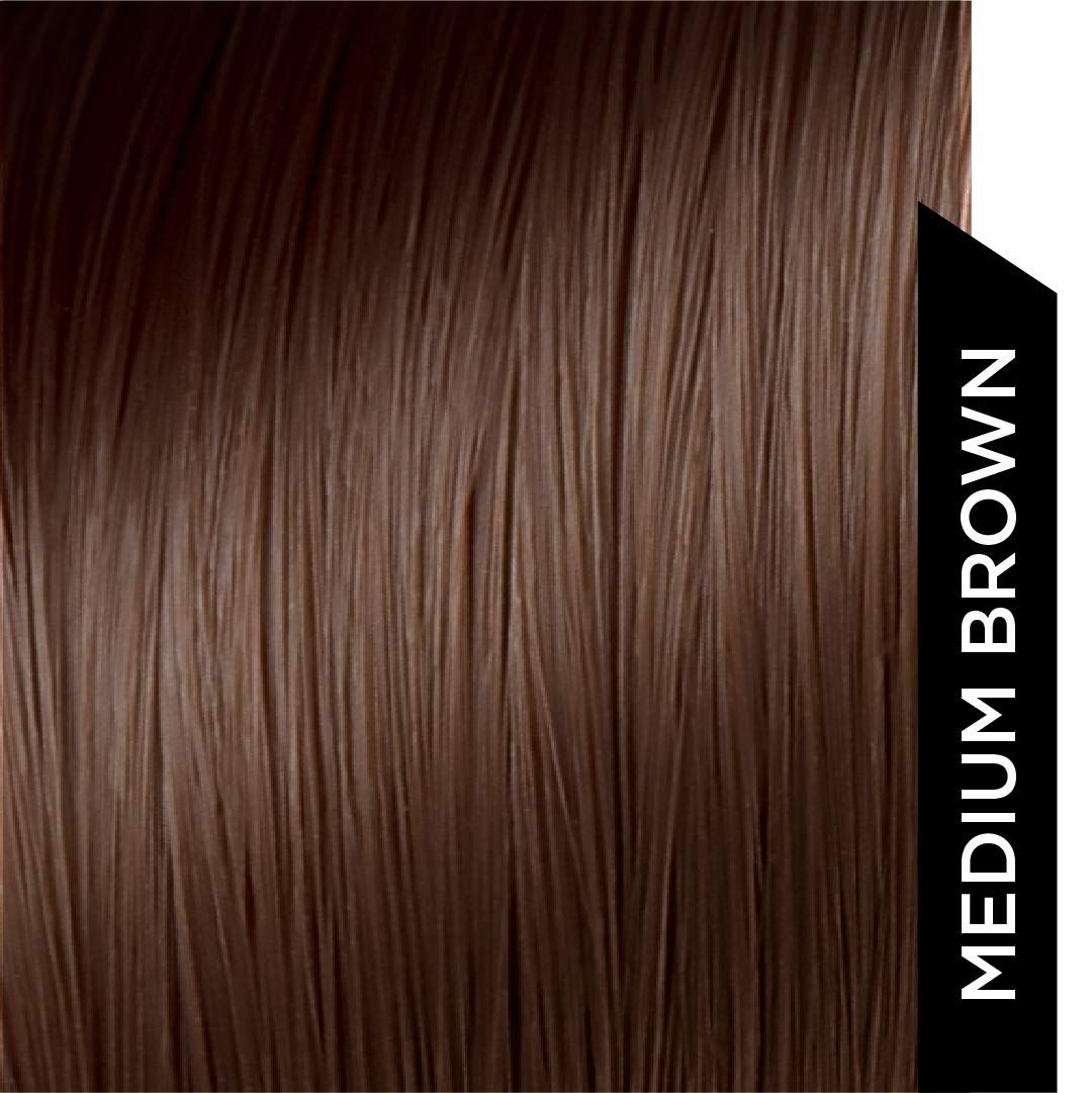 Hairatin Hair Building Fibers to Conceal Thinning Hair or Hair Loss Instantly for Men and Women 28 Grams Hairatin by re-evolution-MEDIUM BROWN