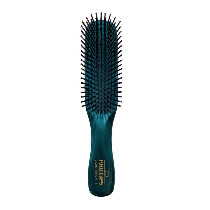 Phillips Brush Emerald Light Touch 6 Hair Brush Part Of The Gem Collection