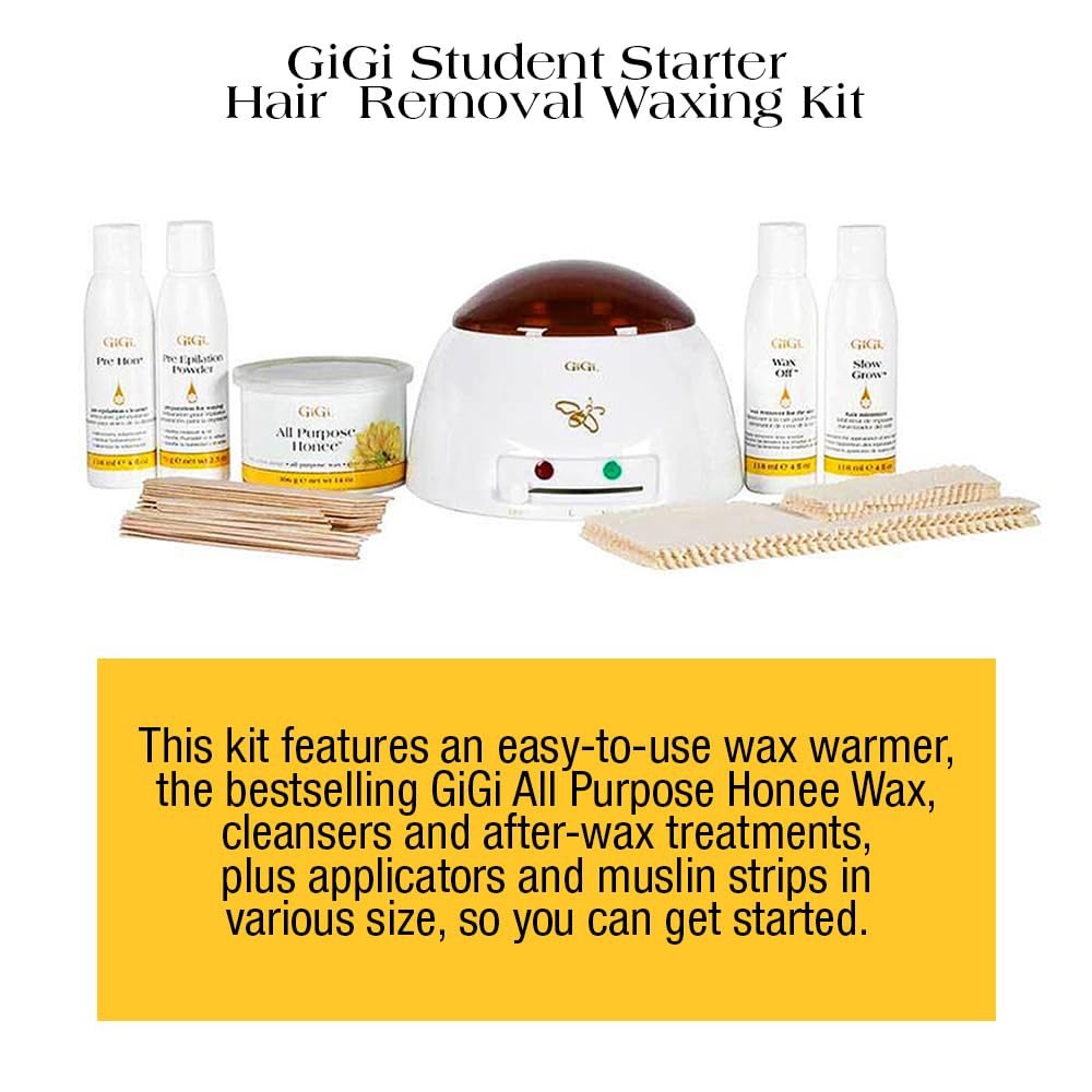 GiGi Student Starter Hair Removal Waxing Kit