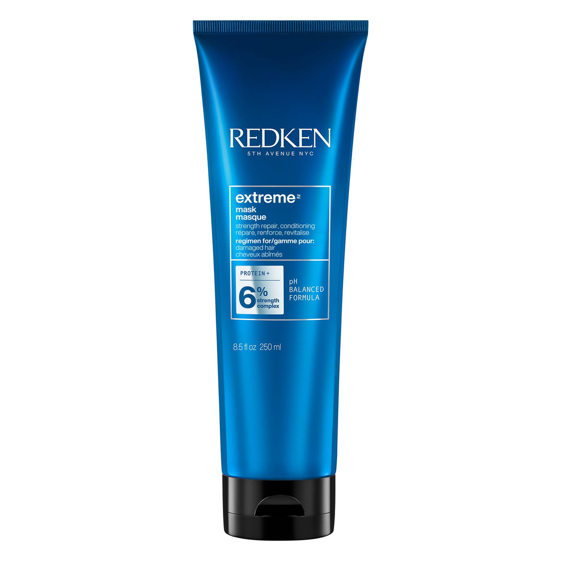 Redken Extreme Mask | Hair Mask for Damaged, Brittle Hair | Fortifies & Strengthens Distressed Hair | 8.5 Fl. Oz.