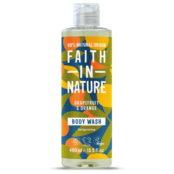 Faith in Nature Grapefruit & Orange Foam Bath shower gel 400ml