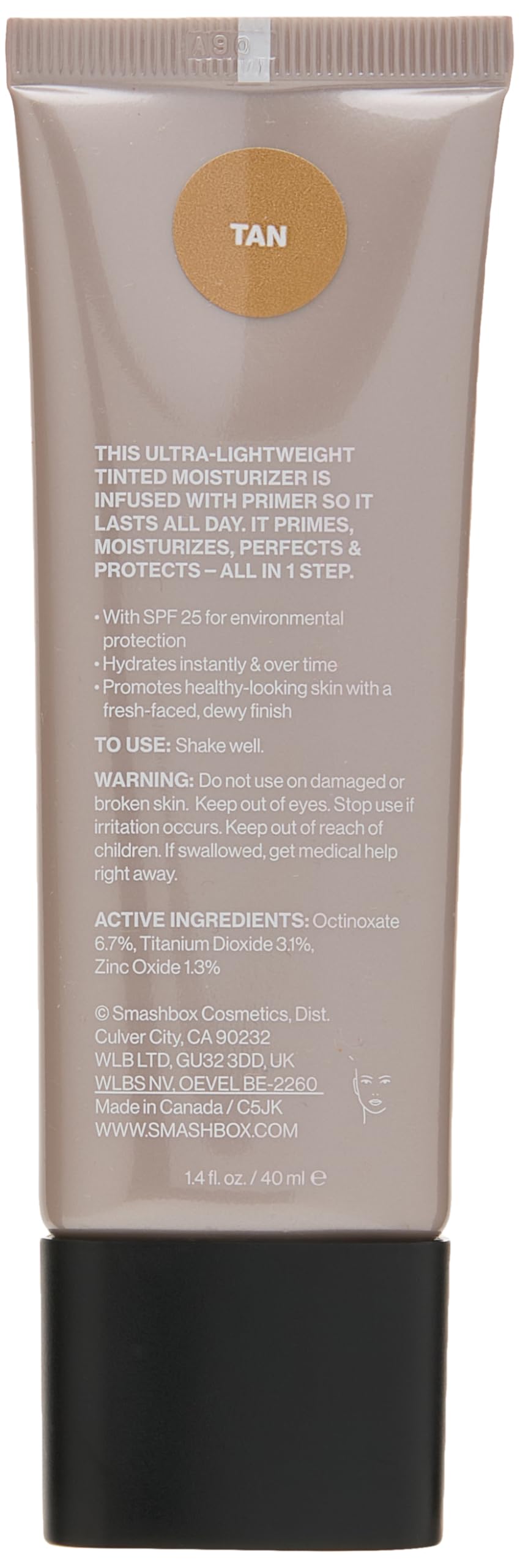Smashbox Halo Healthy Glow All-In-One Tinted Moisturizer SPF 25 - Tan 1.4oz