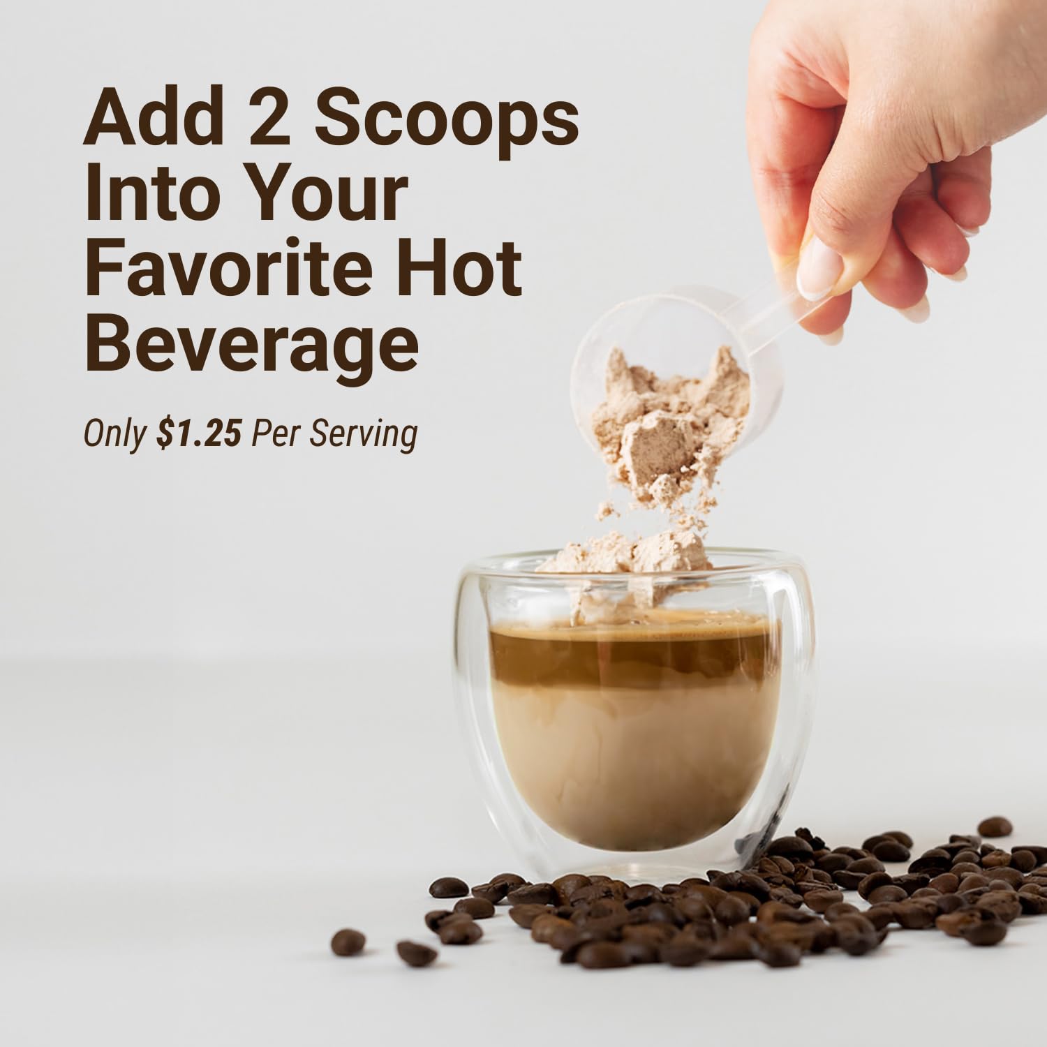 Naked Collagen Coffee Creamer - Caramel Collagen Creamer For Coffee - Dairy-Free, Gluten-Free, GMO-Free - Support Hair, Skin, and Nails - 40 Servings