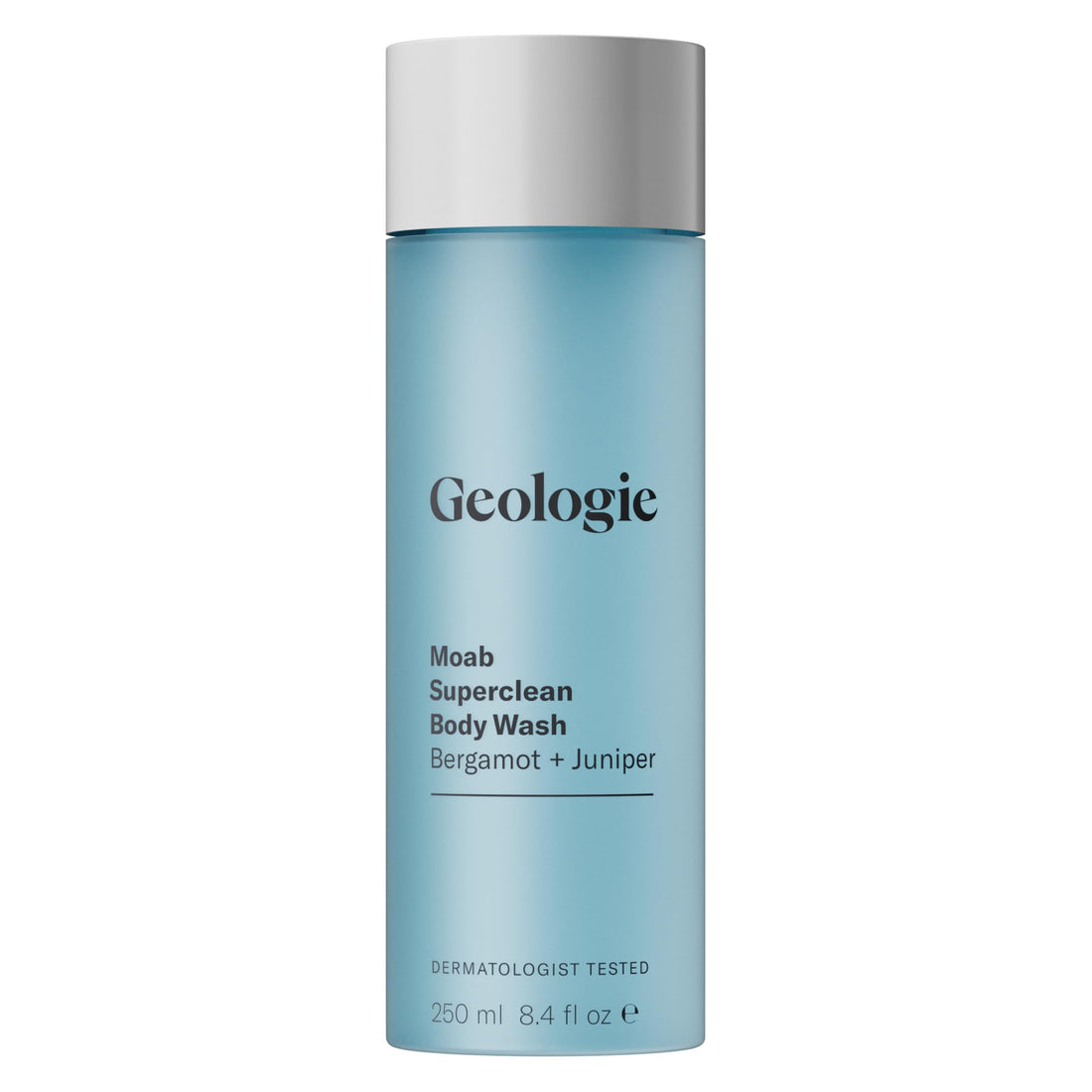Geologie Moab Superclean Body Wash | Deep Cleansing Bergamot + Juniper Shower Gel for Men & Women | All-Natural Clean & Hydrating Derm-Grade Formula | 8.4 fl oz Bottle