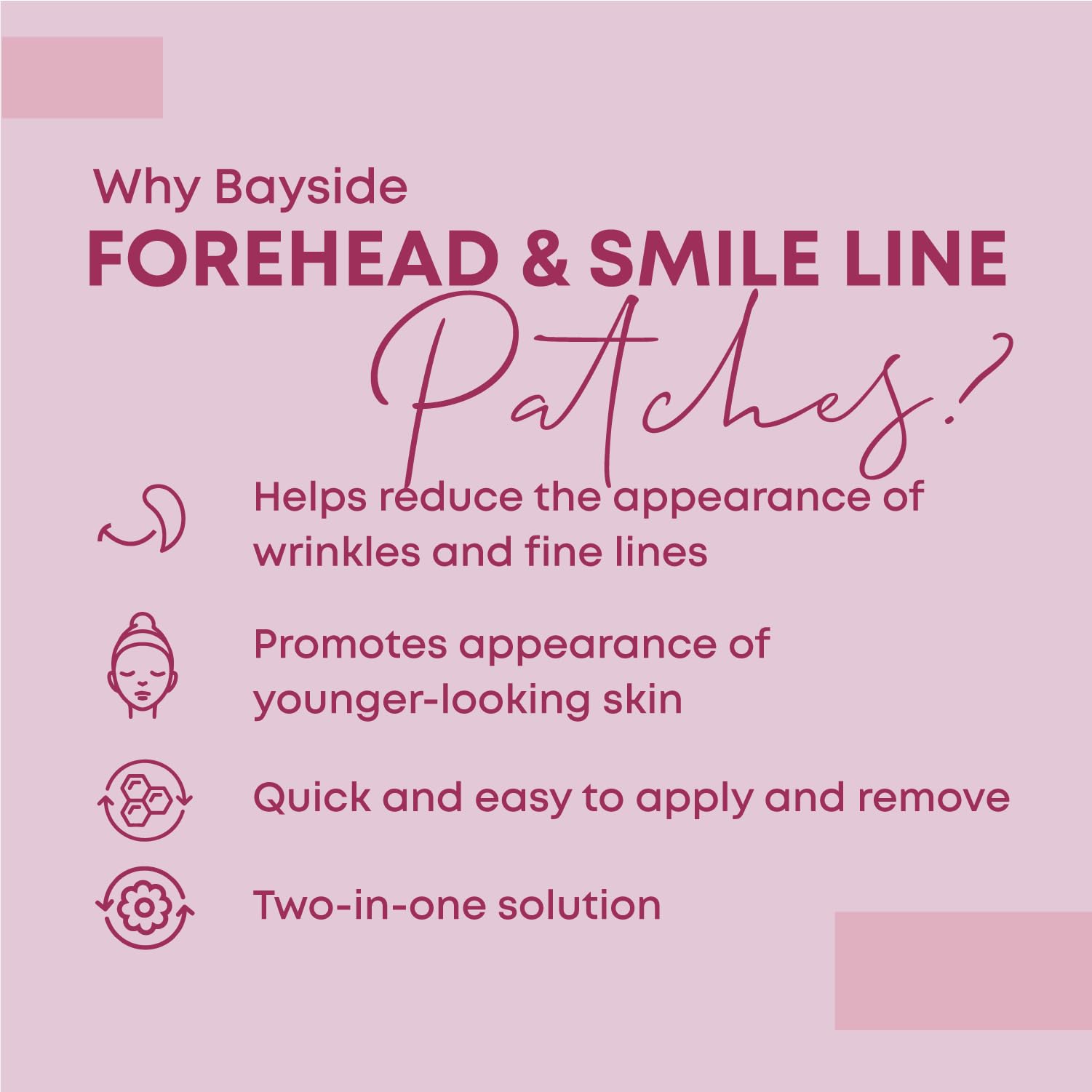 Forehead Wrinkle Patches and Smile Line Patches Set | Hyaluronic Acid Aloe Collagen Vitamin E | Overnight Treatment for Fine Lines Nasolabial Folds and Facial Wrinkles | Non-Invasive Skin-Friendly