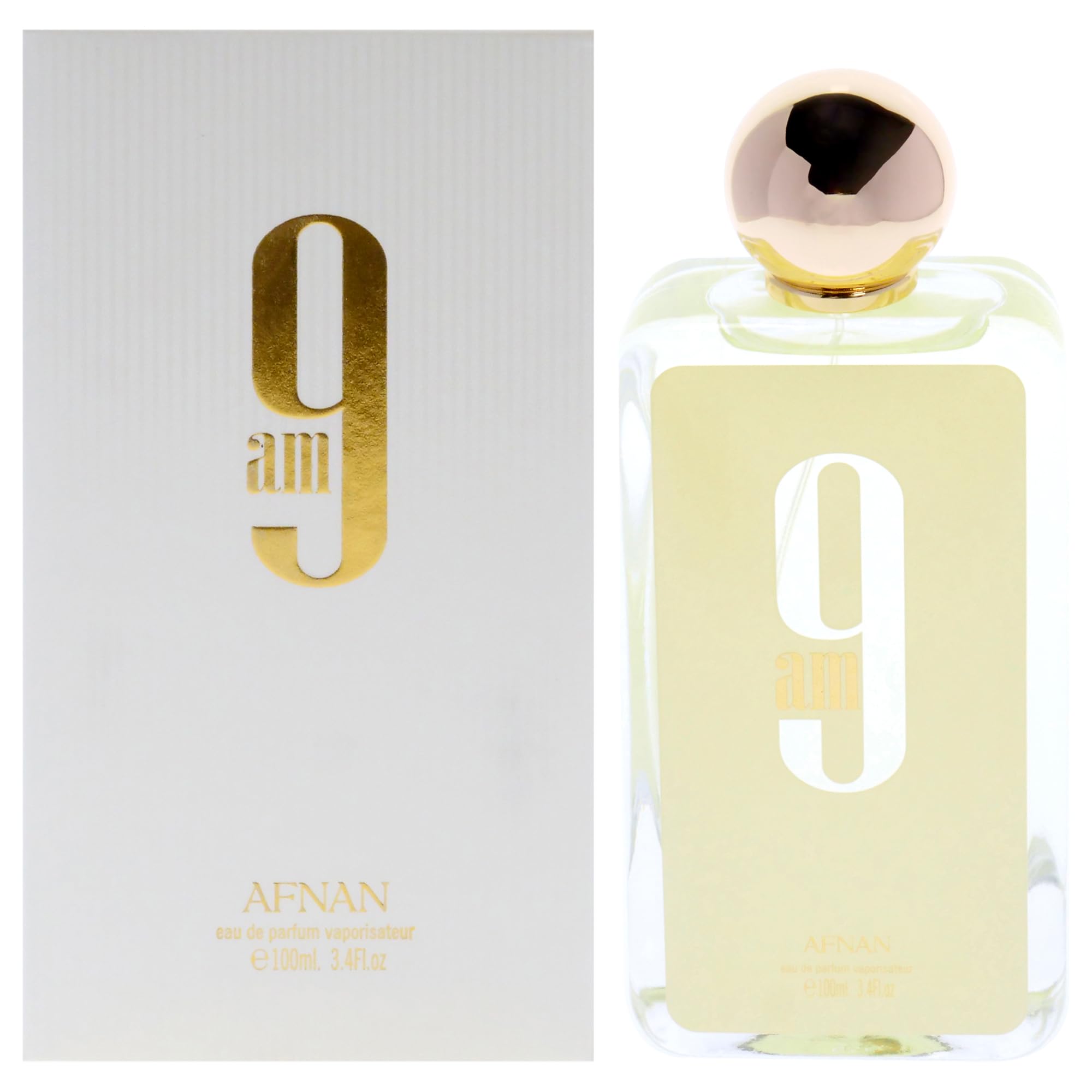 Afnan 9am by Afnan Eau De Parfum Spray (Unisex) 3.4 oz Men