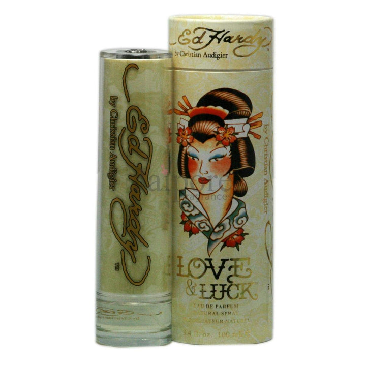 Ed Hardy Love & Luck By Christian Audigier Eau De Parfum Spray 3.4 Oz