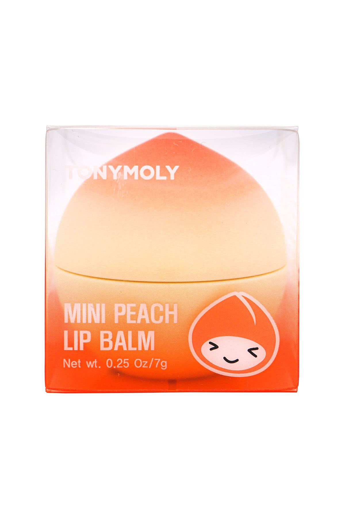 TONYMOLY Mini Peach Lip Balm (Pack Of 1)