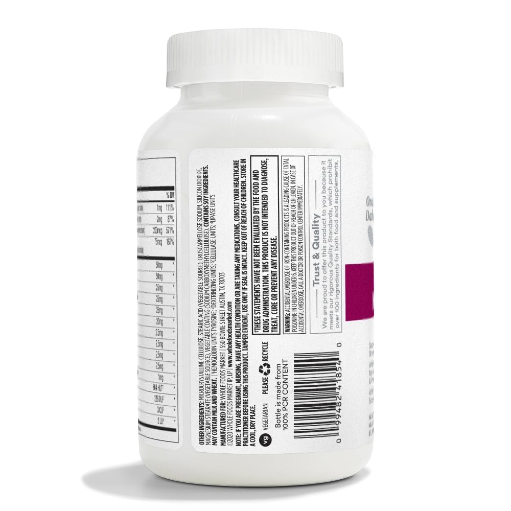 365 by Whole Foods Market, Women's One Daily Multivitamin Tablets, 180 Count