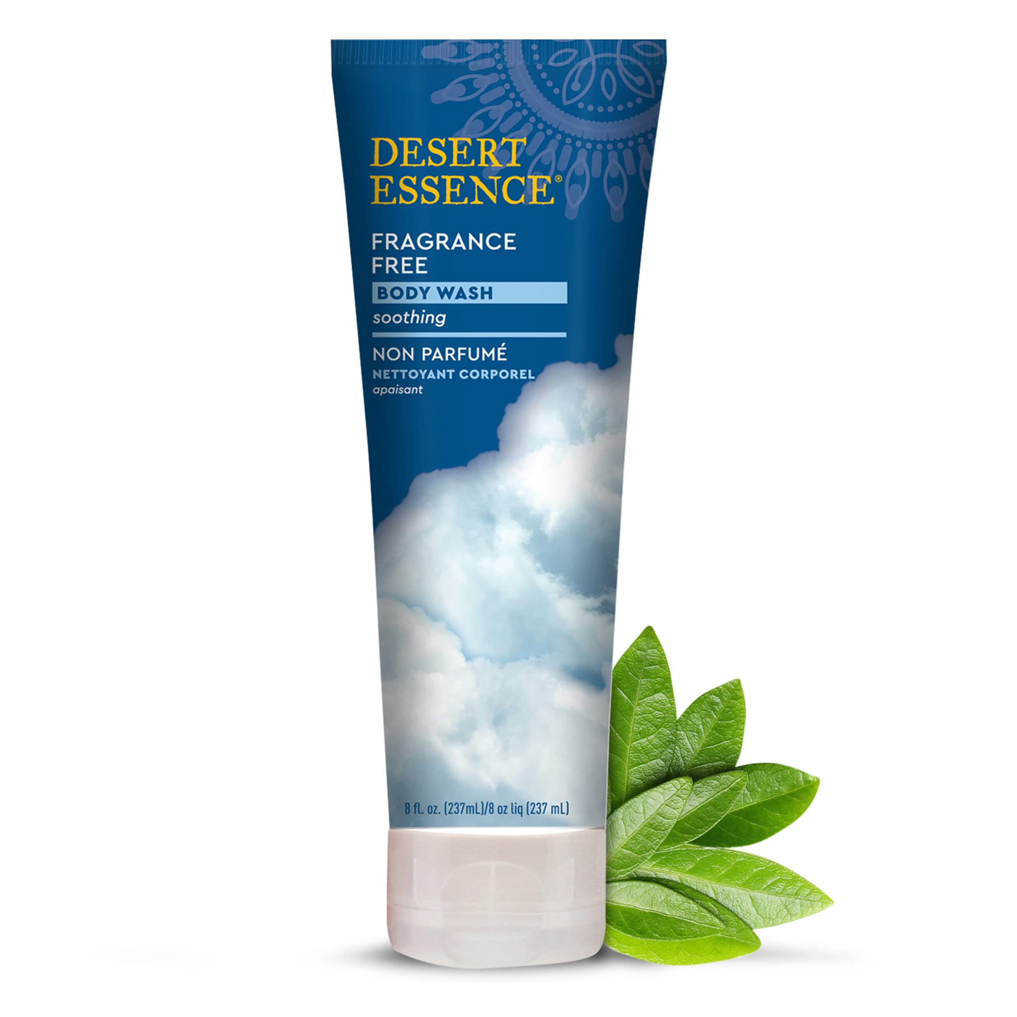 Desert Essence Pure Body Wash Fragrance Free