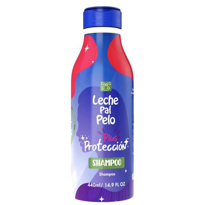 Leche Pal Pelo Proteccion Color Champu Tratamiento | Salt Free Daily Shampoo Treatment for Colored Hair 15oz-440ml