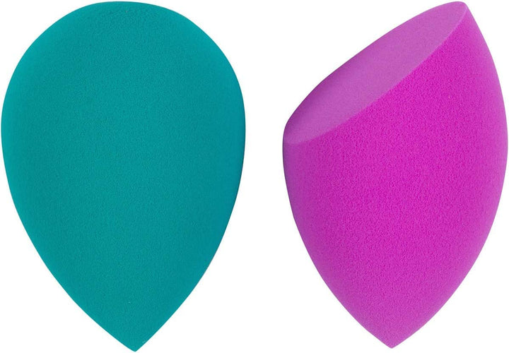 Cala Duo make-up purple & teal blending sponges