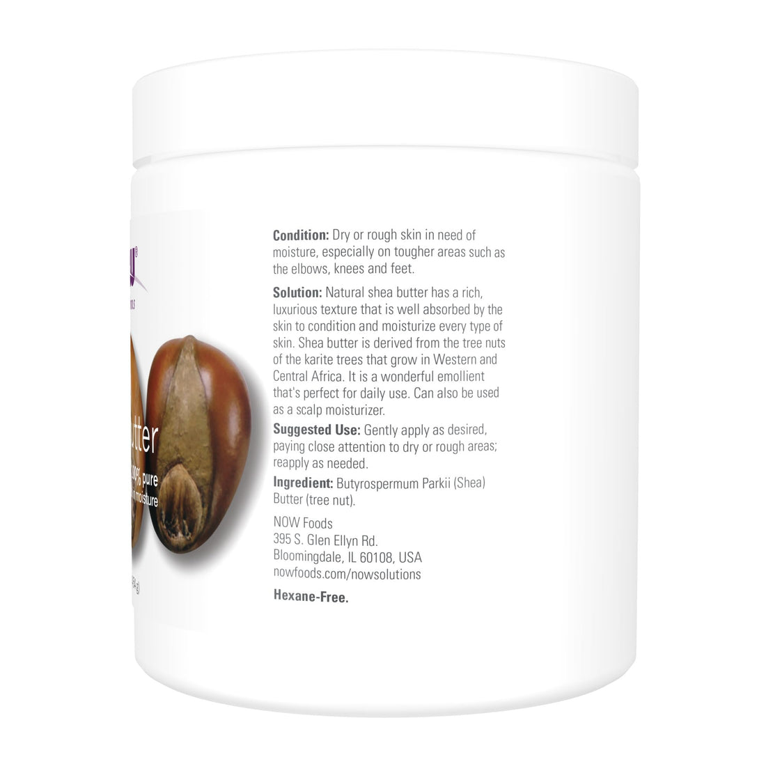 Now Foods Shea Butter, 16 Ounce