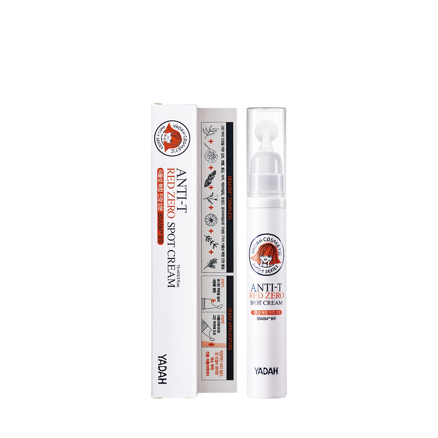[YADAH] Anti-T Red Zero Spot Cream 15ml 0.5fl.oz.