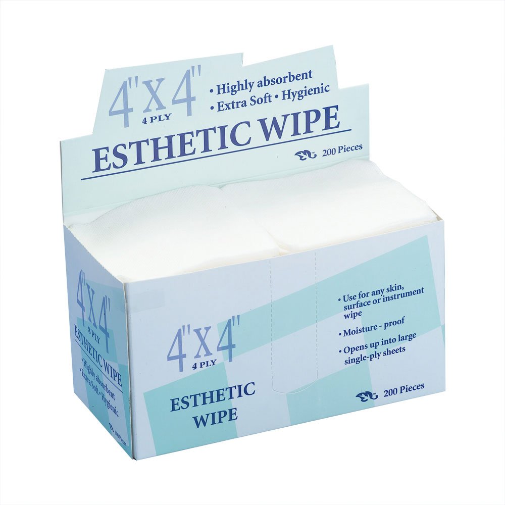 Appearus 4x4 Esthetic Non-Woven Cleansing Wipes (200 Ct.)