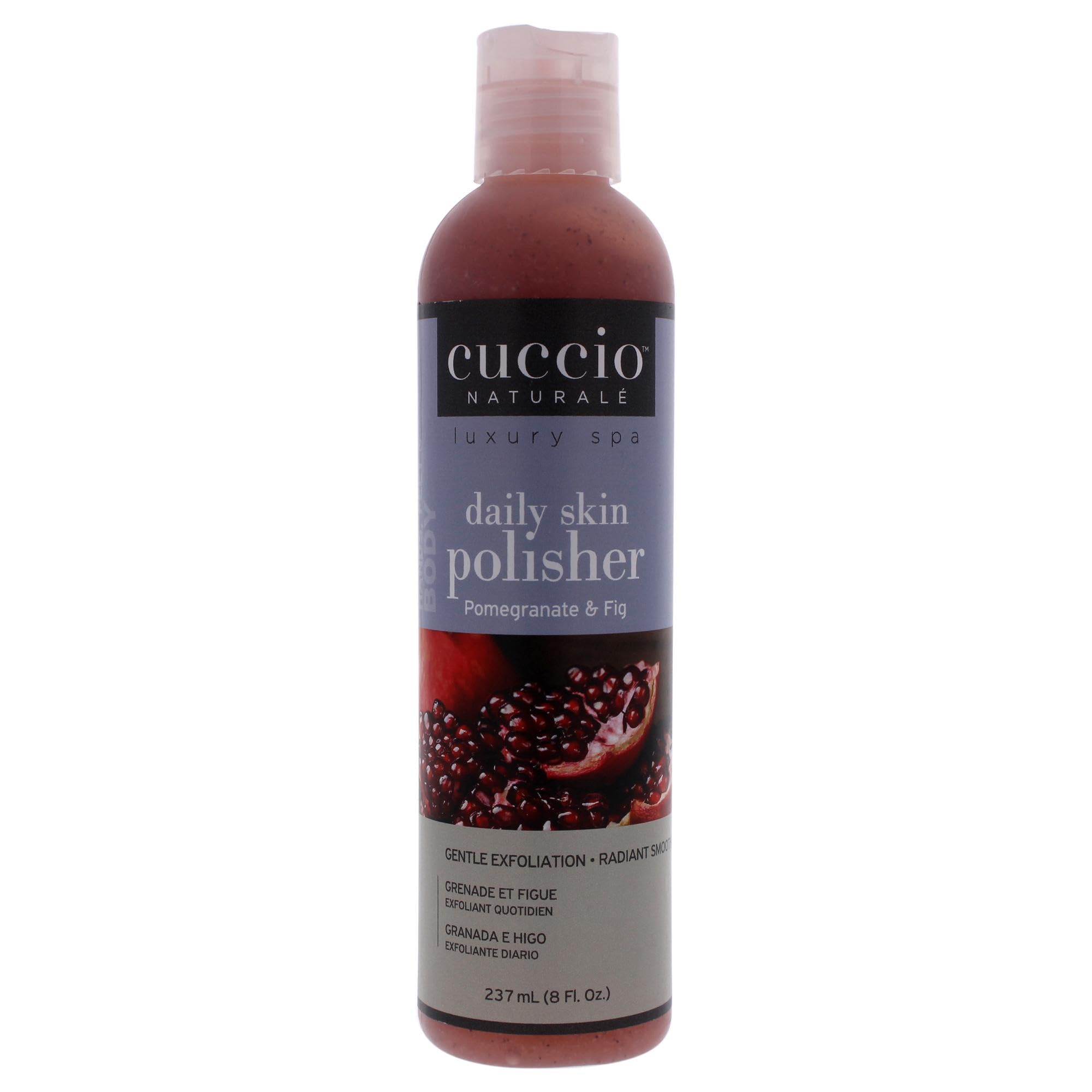 Cuccio Skin Polisher, Pomegranate and Fig, 8 Ounce