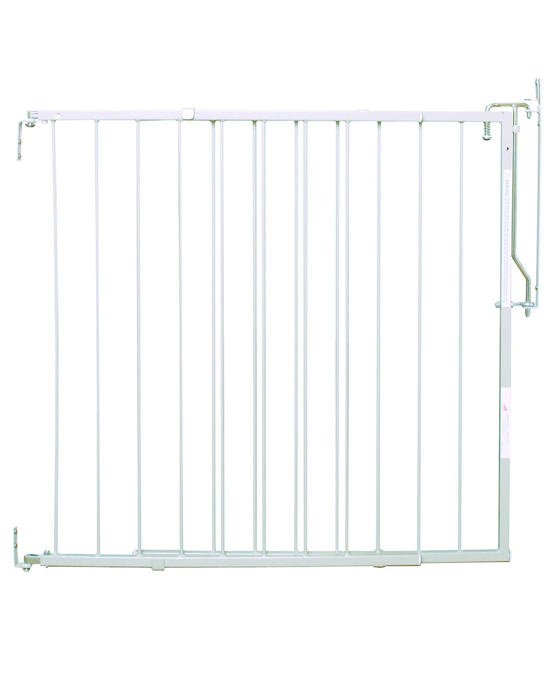 Cardinal Gates MG25 Duragate Baby Gate - Adjustable Dog Gate - Steel Safety Gate for Kids & Pets - 26.5 to 41.5 Inches Wide - White