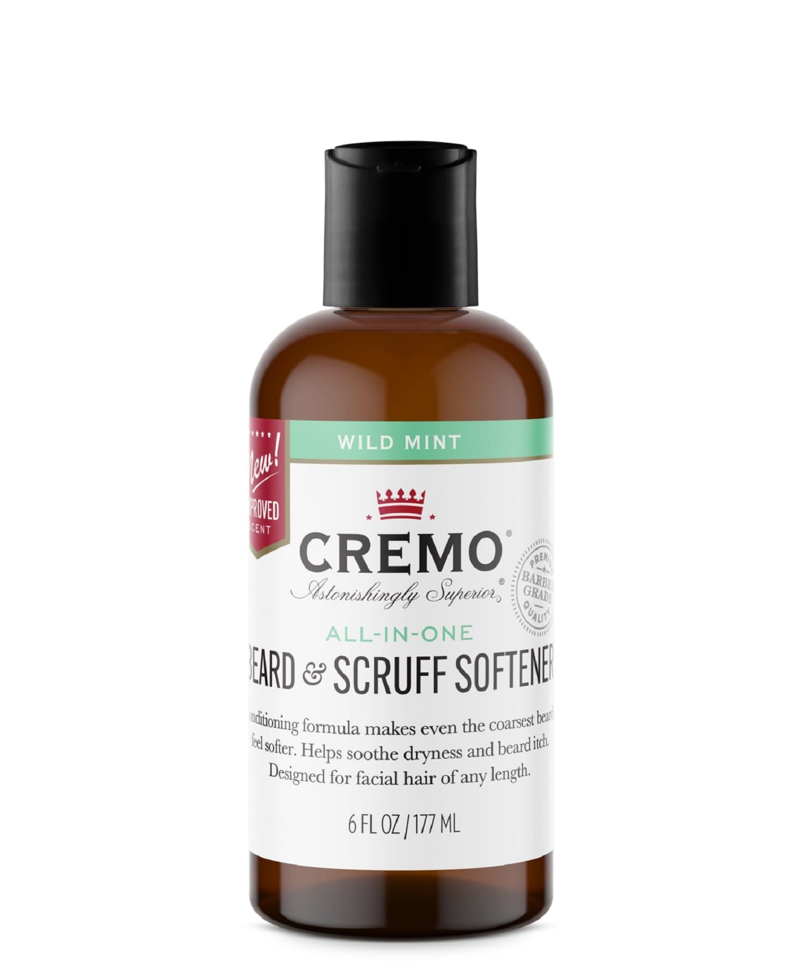Mint Blend: Cremo Beard And Scruff Softener - Mint Blend - 6 Oz