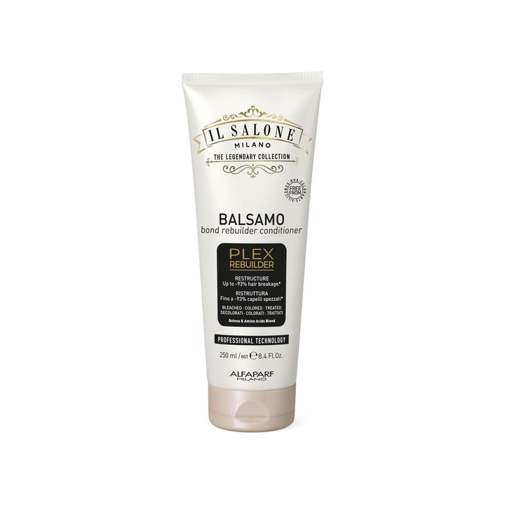 Il Salone Milano Professional Plex Rebuilder Conditioner for Bleached, Colored, Treated Hair - Restores and Restructures - Bond rebuilder - Premium Quality - 8.45 Fl. Oz. / 250 ml