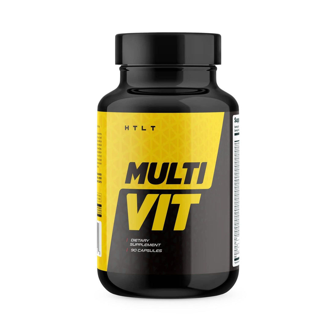 Multi VIT by HTLT | Complete Multivitamin for Men and Women | Daily Energy and Immunity Supplement | with Minerals and Antioxidants for Muscle Recovery, (90 Capsules)