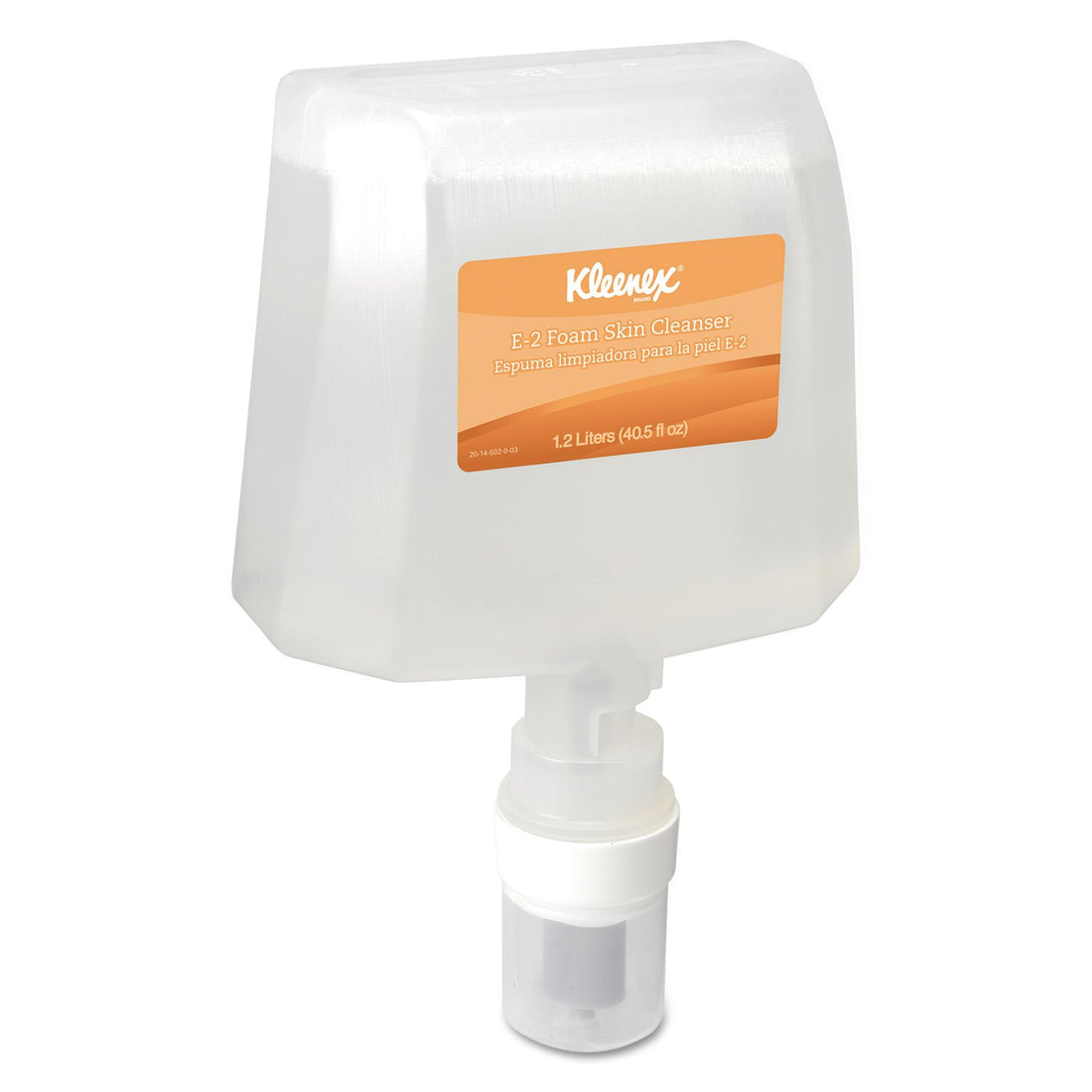 Scott Professional Antiseptic Foam Skin Cleanser (91595), 1.2 L, Clear, No Fragrance Added, Automatic Hand Soap Refills, 1.75% PCMX, NSF E-2 Rated, (2 Bottles)