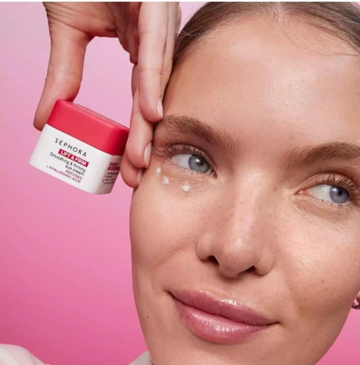 SEPHORA Collection Lift & Firm Smoothing & Firming Eye Cream with Peptides + Hyaluronic Acid - 20 mL / 0.67 fl oz