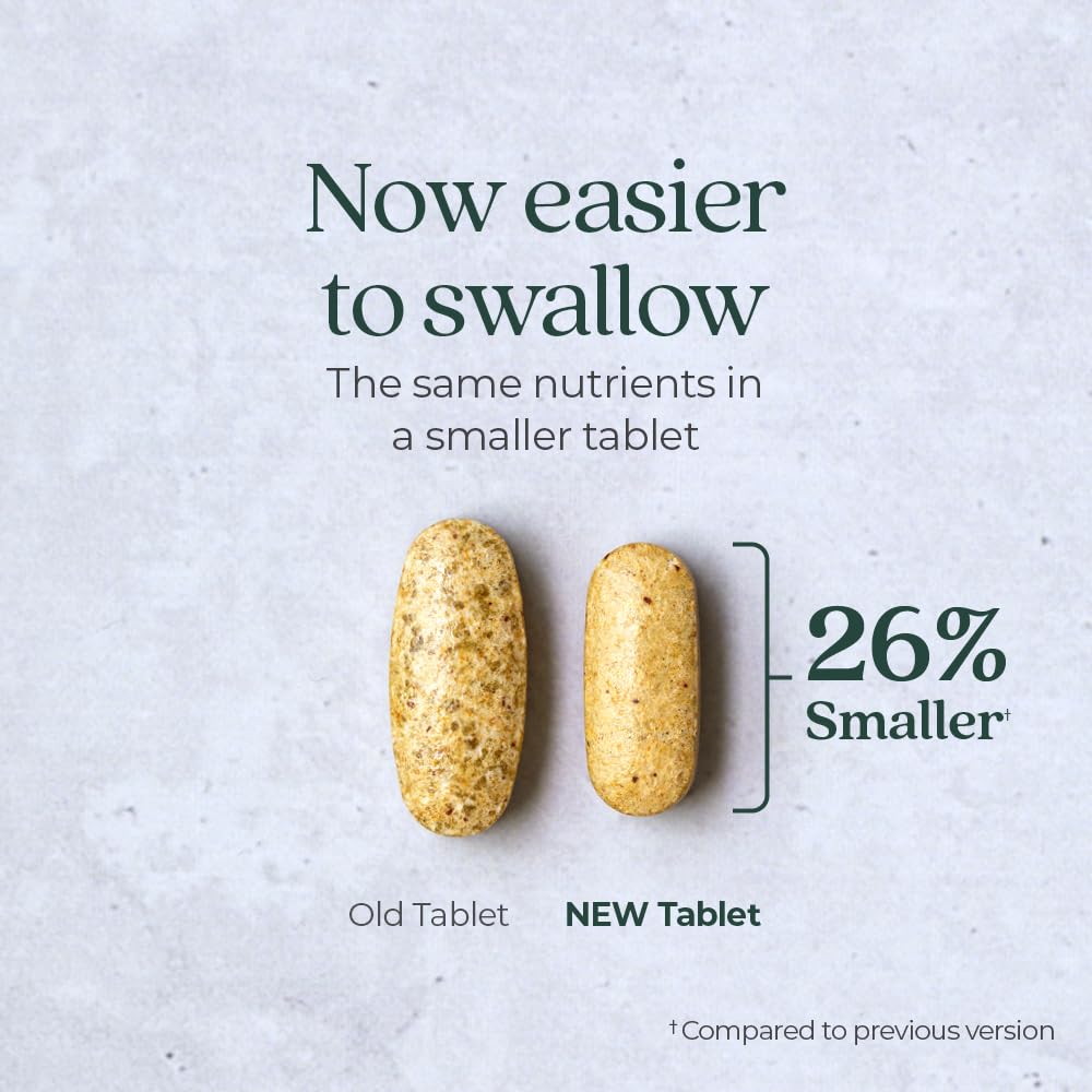 New Chapter Men's Multivitamin for Immune, Stress, Heart + Energy Support with Fermented Nutrients - Every Man's One Daily, Made with Organic Vegetables & Herbs, Non-GMO, Gluten Free - 72 ct