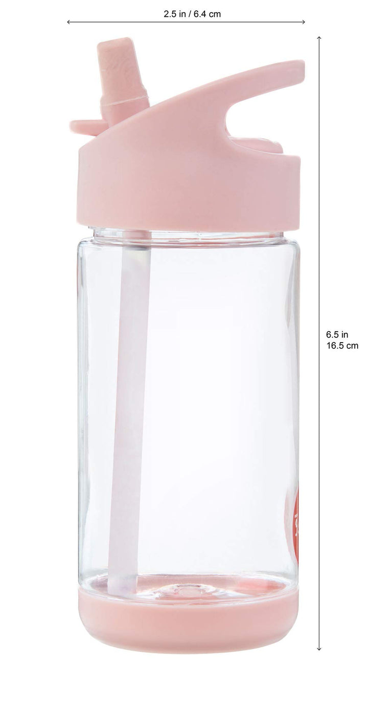 3 Sprouts Water Bottle – Kids Small 12oz. Plastic Spout Water Bottle - Sloth
