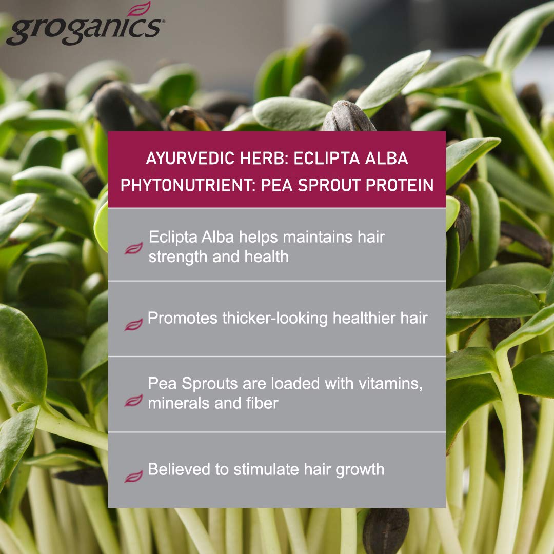 Groganics Head Full of Hair, 6 Ounce