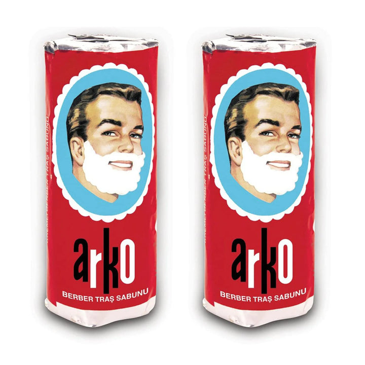 2 Pieces : Arko Shaving Cream Soap Stick (2 pieces)