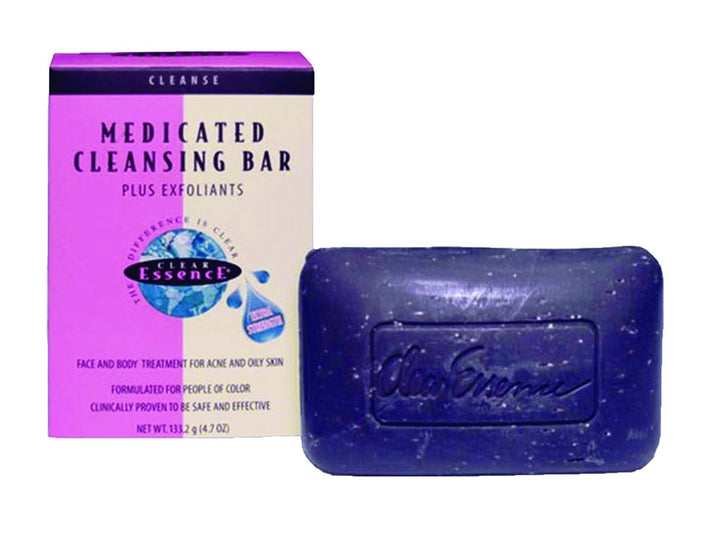 Clear Essence Platinum Line Extra Strength Medicated Cleansing Bar plus Exfoliants 4.7 oz