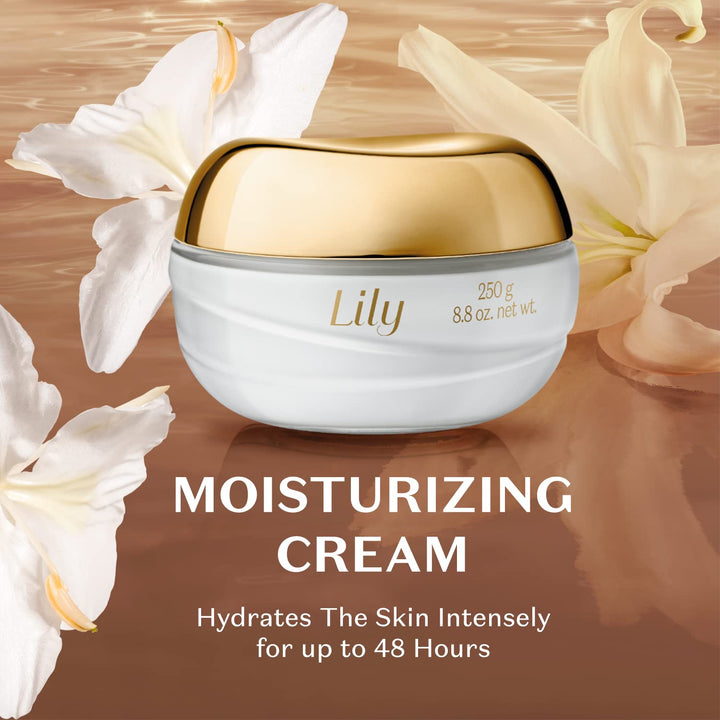 O Boticario Lily Cream Satin Body Moisturizer [Lily Creme Acetinado Hidratante Corporal] 250g