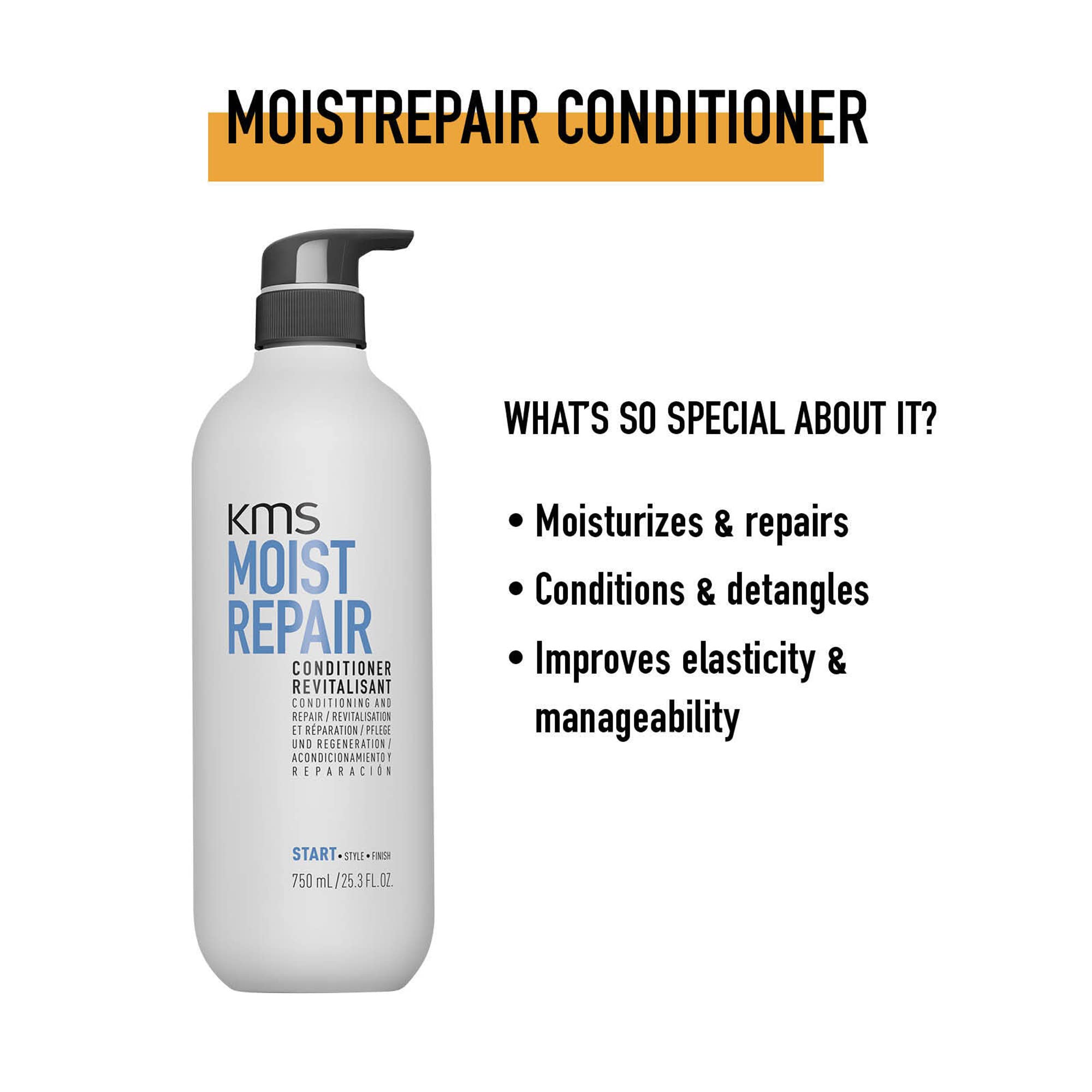 KMS Moist Repair Conditioner, 25.3 oz.